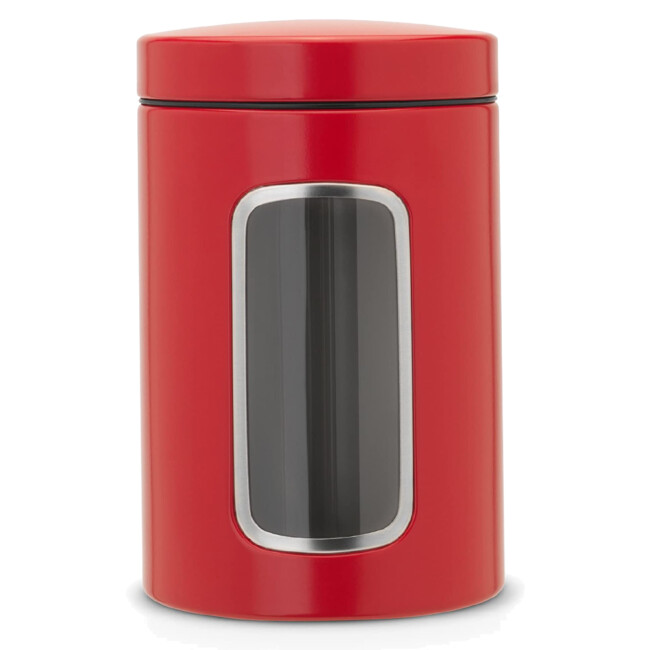 Brabantia Window Canister 1 4Ltr T C