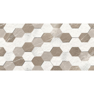 5126 HL D: Ceramic Tile; (30.0x60.0)cm, Honeycomb Patterned