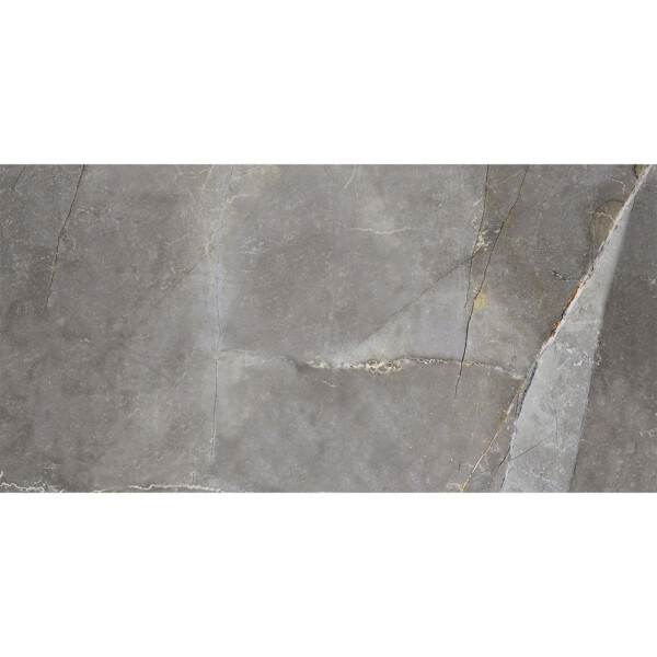 5266 D: Ceramic Tile (30.0x60.0)cm, Dark grey/Cream marble