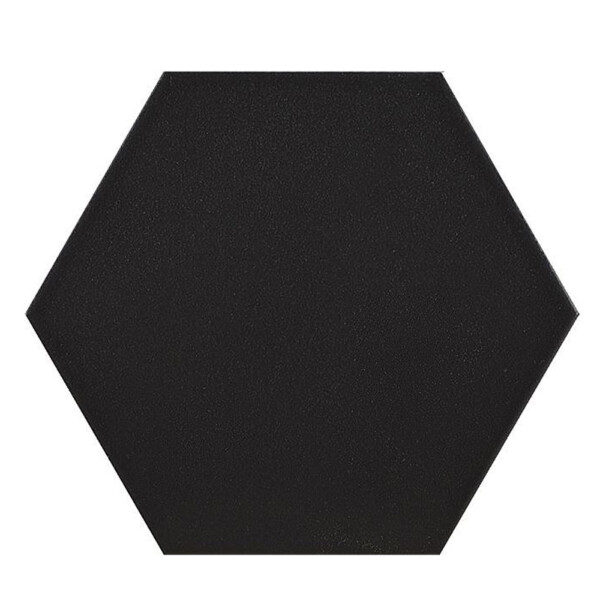 Hex Mayfair Negro : Matt Granito Tile (19.8x22.8)cm