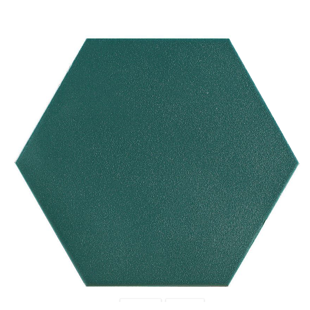 Hex Mayfair Vert : Matt Granito Tile (19.8x22.8)cm