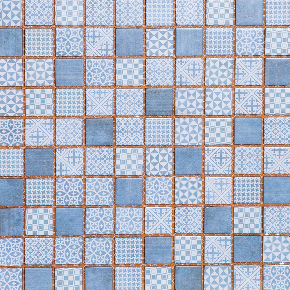 LA18199C: Glass Mosaic Tile (30.0x30.0)cm