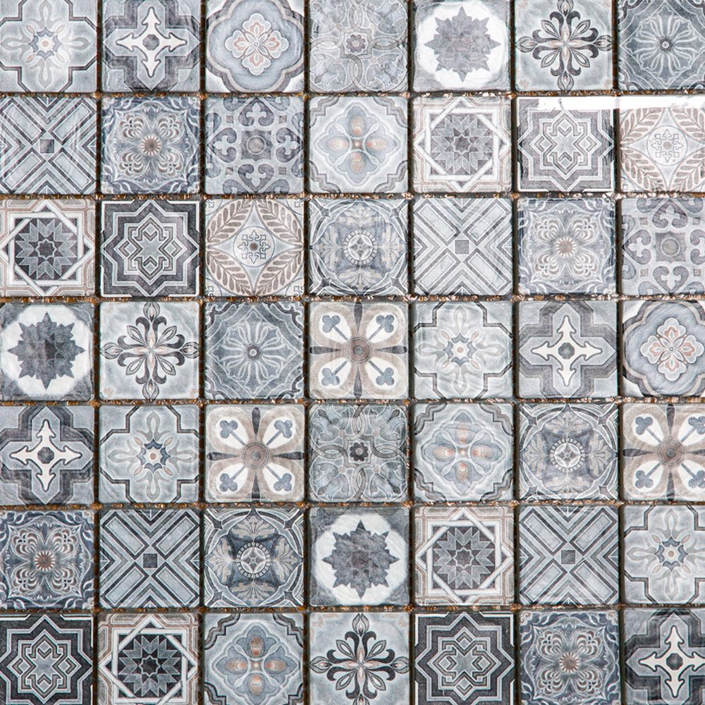 JN191023: Stone Mosaic Tile (30.5x30.5)cm