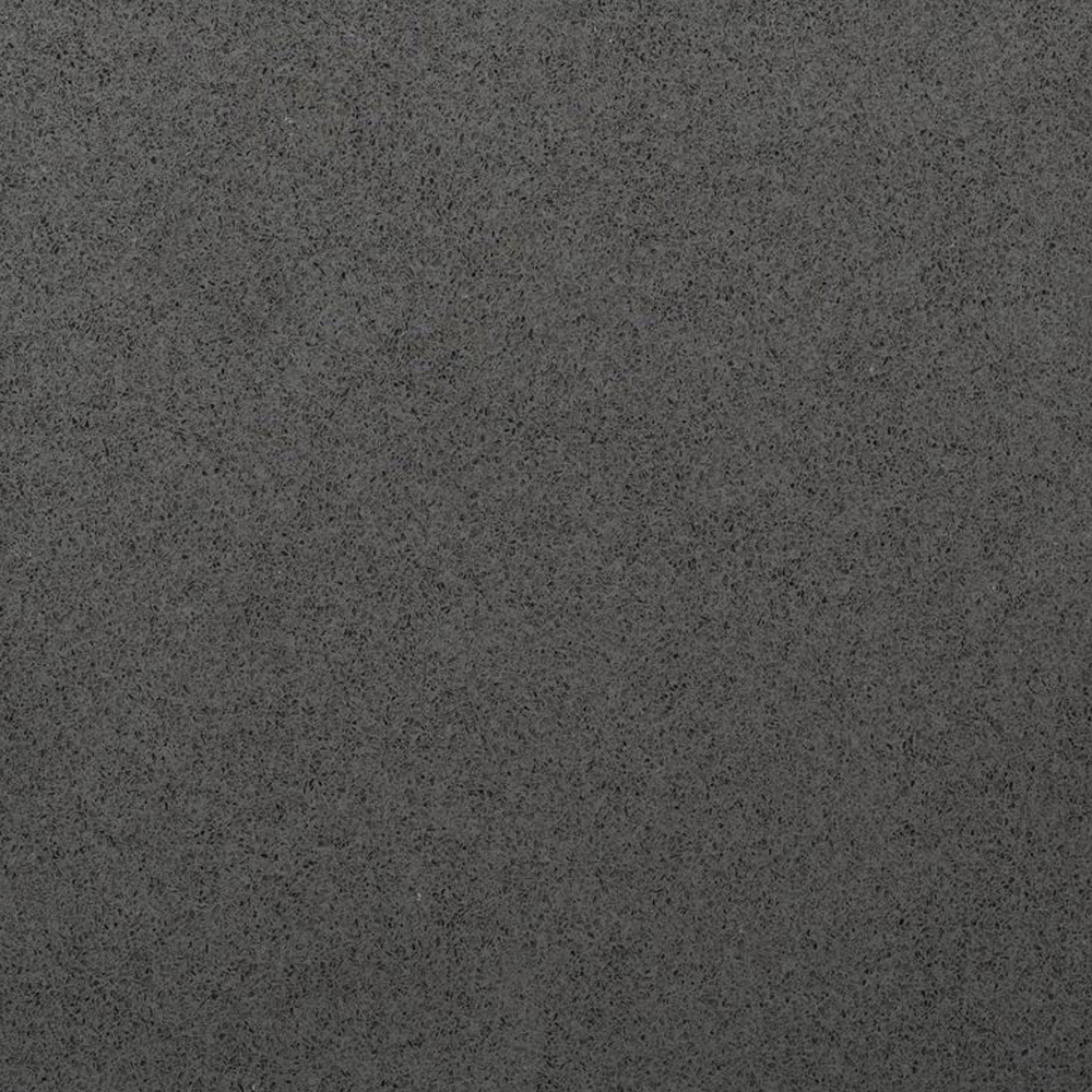 P002- Charcoal (Pure Gray) : Polished Quartz Worktop: 240.0x63.0x1.80cm