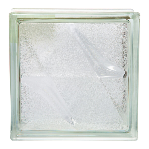 Clear Stella: Glass Block (19.0x19.0x8.0)cm