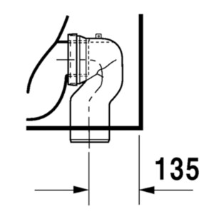 D-Code: WC Pan, Back To Wall: White