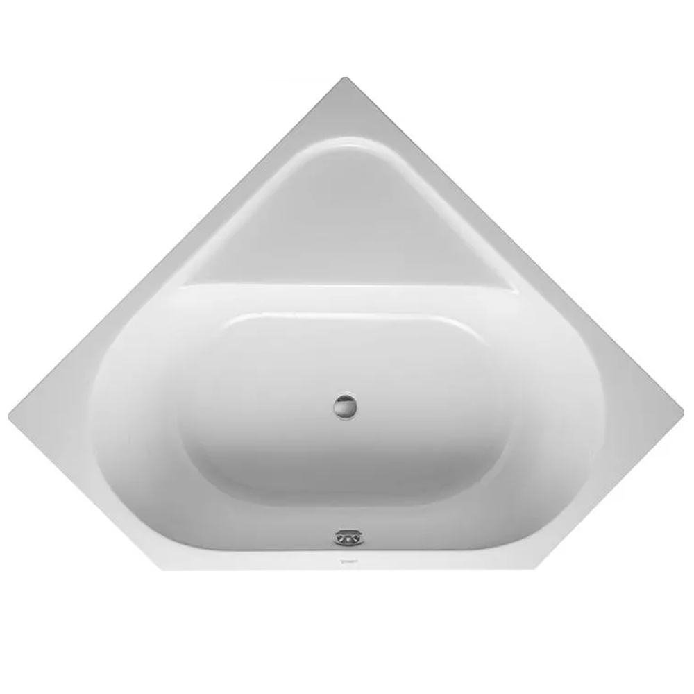 D-Code: Corner Bathtub (140x140)cm, White