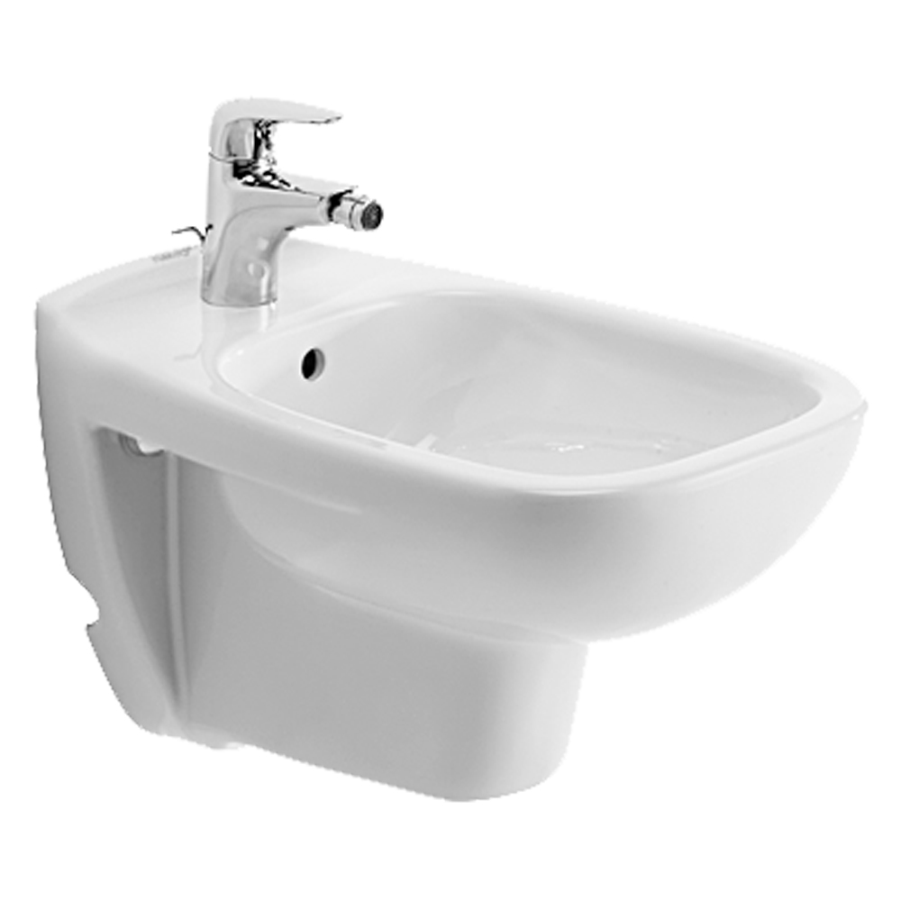 D-Code: Bidet Wallhung with OF and 1Tap Hole : (54.5)cm, White