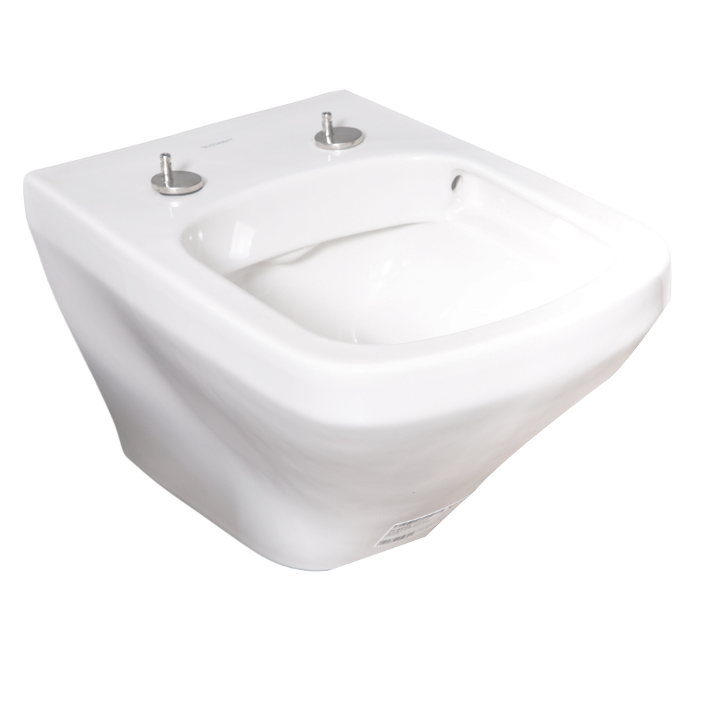 Duravit: Durastyle: WC Pan: Wall Hung, Rimless Durafix: 54cm, White #2551090000