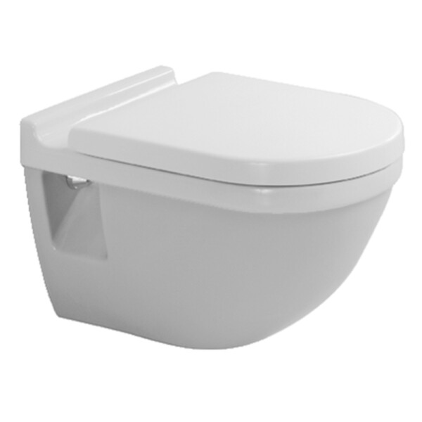 Starck 3: WC Pan: Wall Hung, White