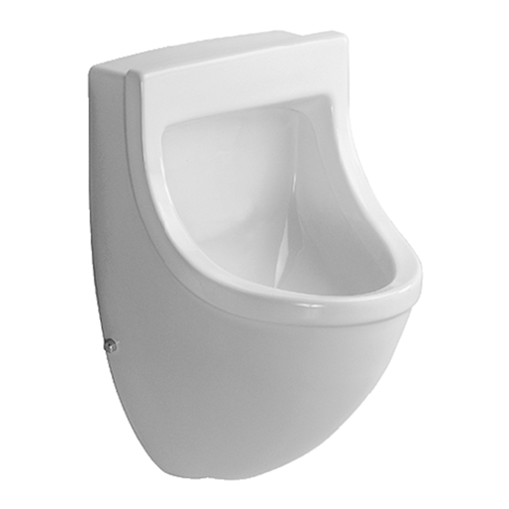 Starck 3 Urinal Bowl: Concealed Inlet with Fly