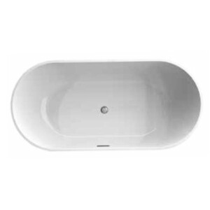 Trento: Freestanding Bath Tub: (168x80)cm, White