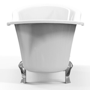 Freestanding BathTub: (176x74x72)cm: White