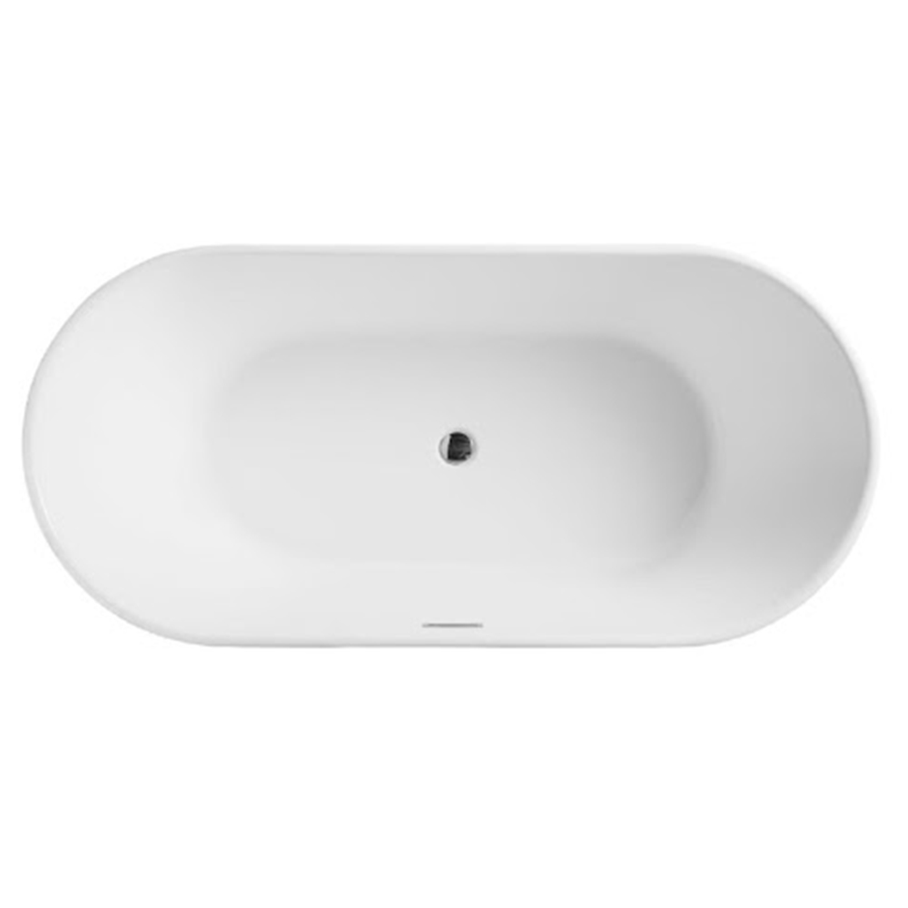 FSHN: Freestanding BathTub: 170x80x60cm: White #D-8351-170
