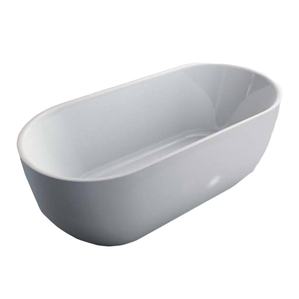 Freestanding BathTub: (170x80x60)cm: White