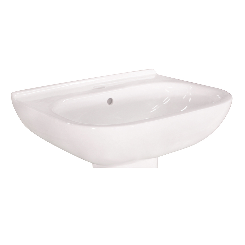 Elodie: Washbasin (55x46.5)cm, White