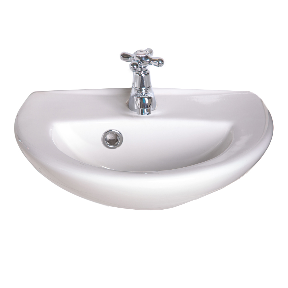 Nova Eros : Washbasin, White - T&C