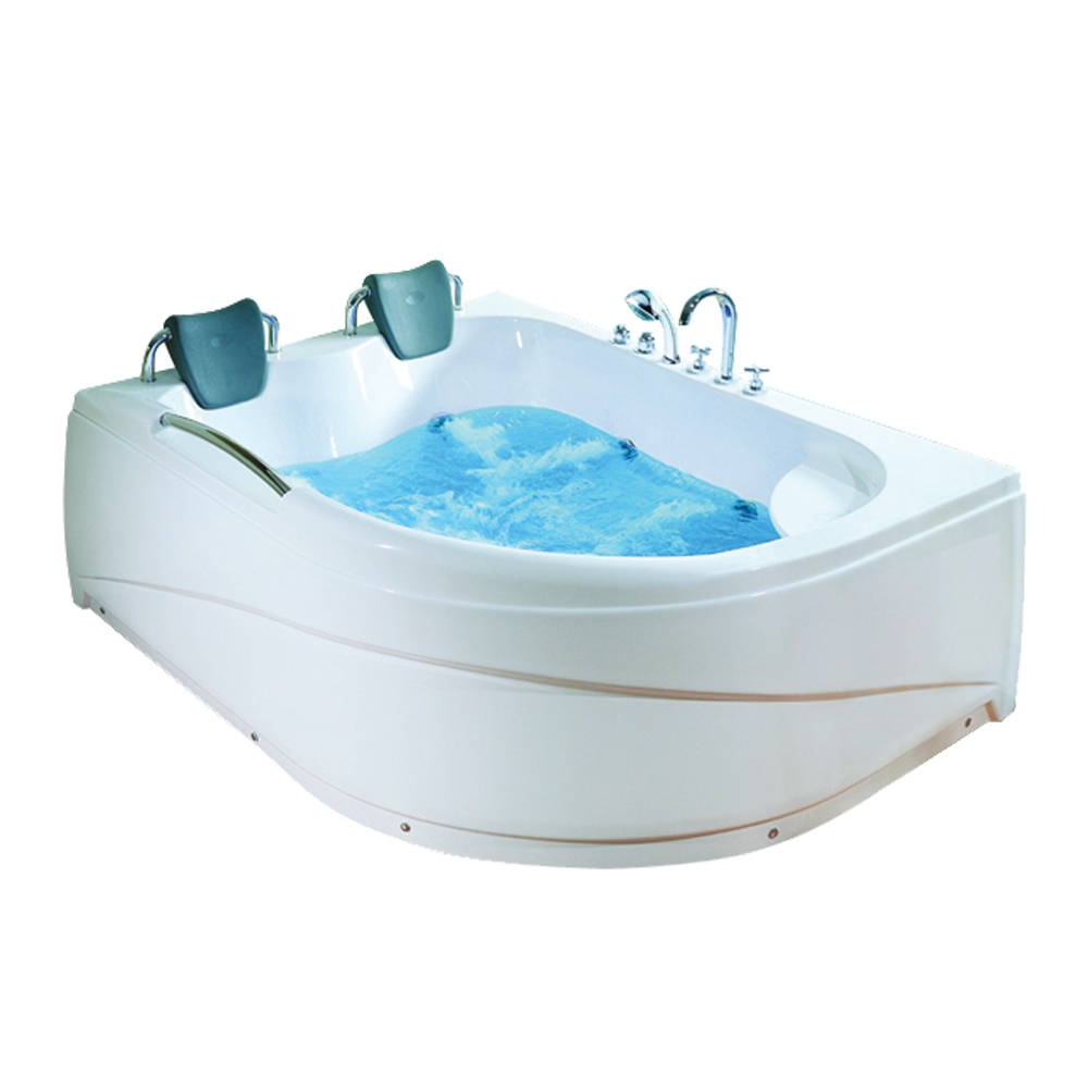 CRW: Massage BathTub: White, 178x130x67cm #CZI024L