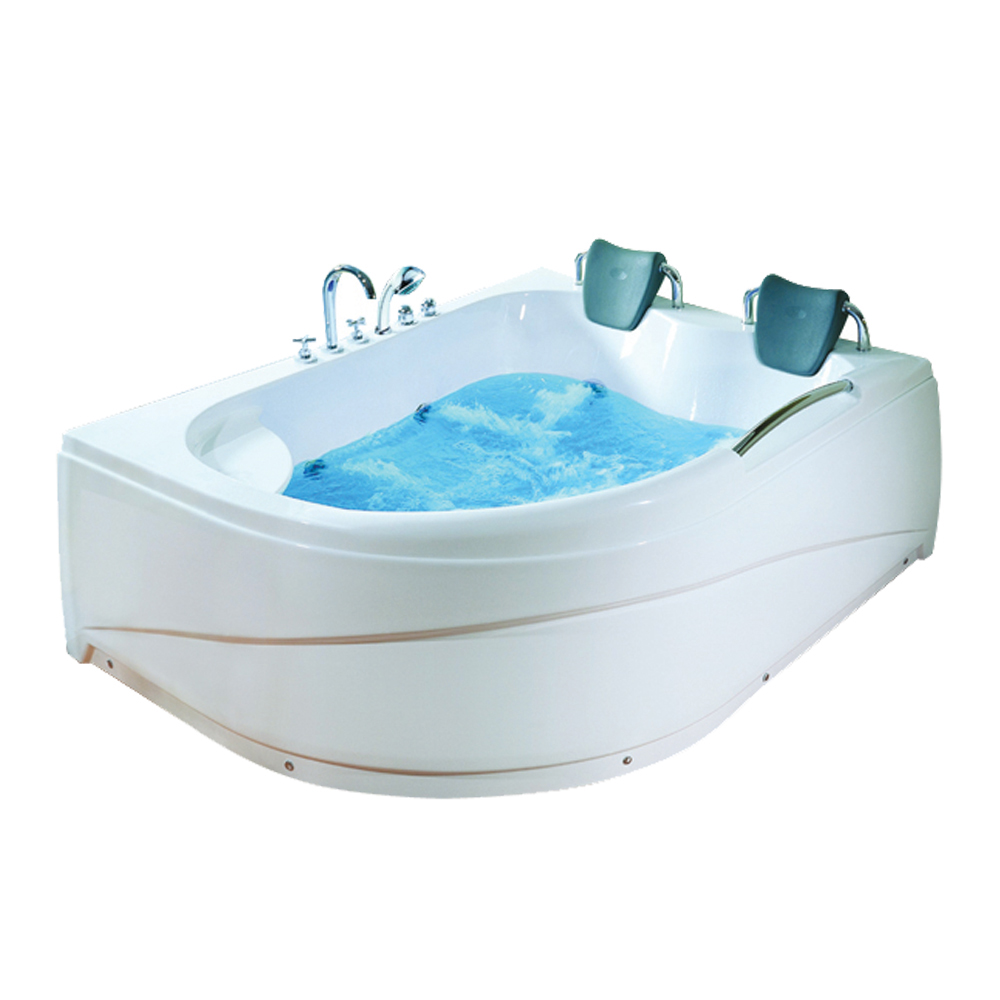 CRW: Massage BathTub: White, 178x130x67cm #CZI024R