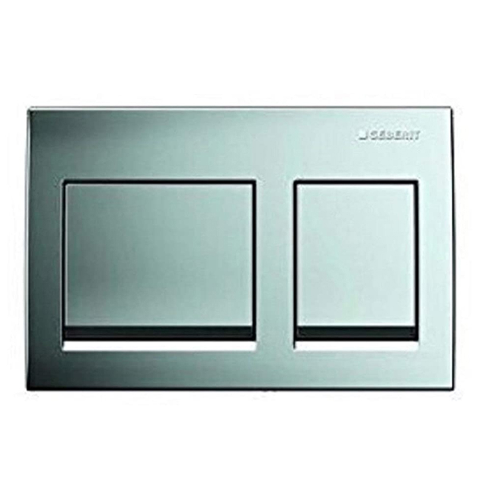 Geberit: Actuator Plate, Alpha 15: Bright Chrome Plated