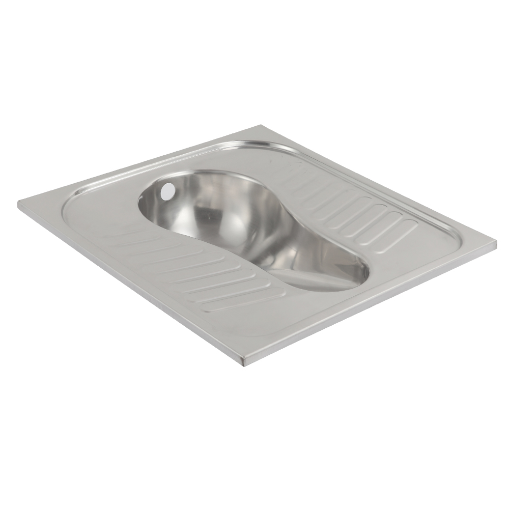 Stainless Steel WC Pan, Squatting Type