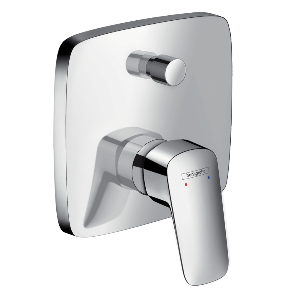 Logis: Concealed Shower Mixer: 3way, Single Lever, Chrome Plated