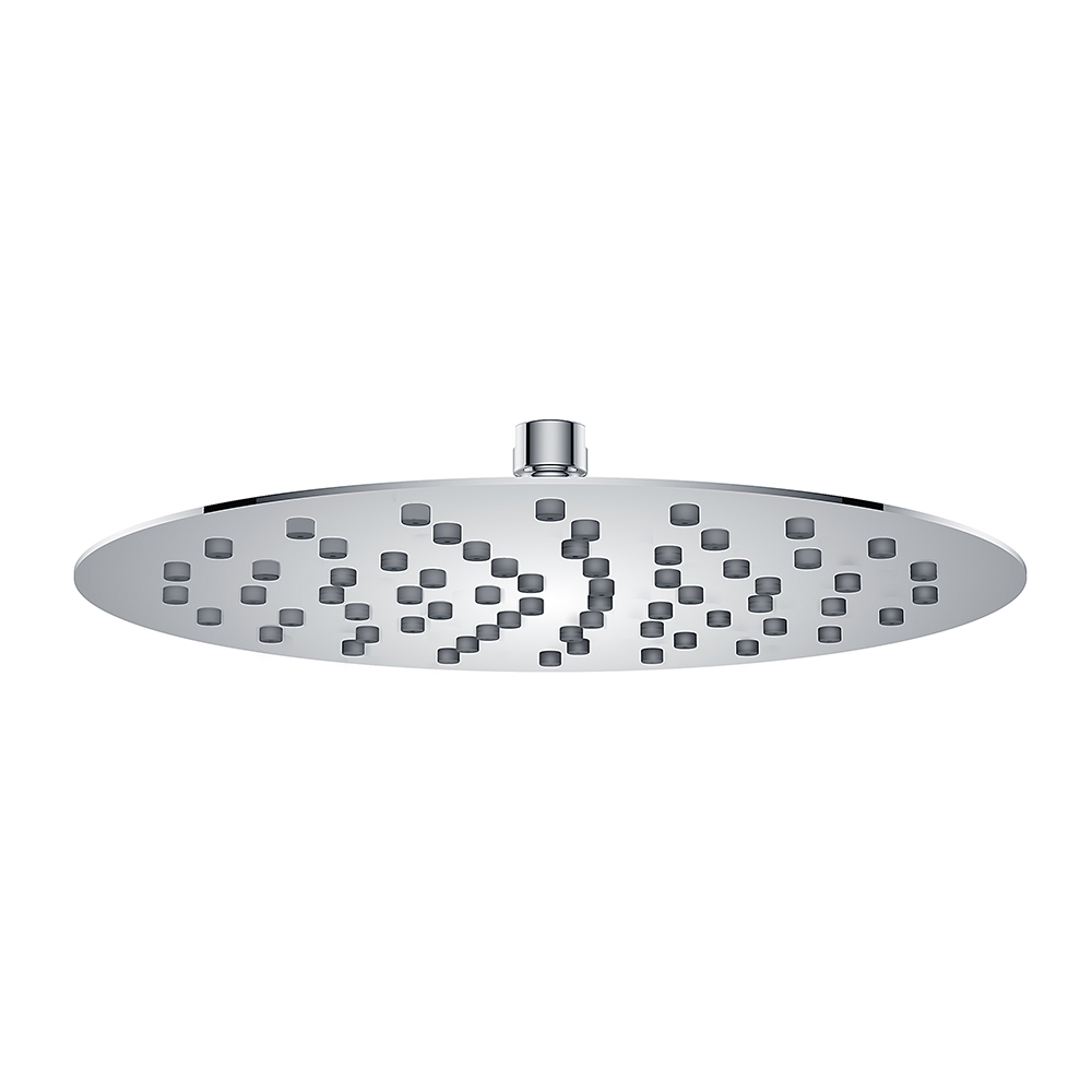 Tapis: 8'' Round Air Rain Shower Head With Φ18mm Nozzle; Φ200x2mm SS #SUFO3A0807/SUF03A0807CA
