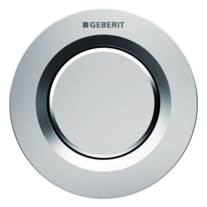 Geberit: Single Flush Pneumatic Button For Concealed Cistern