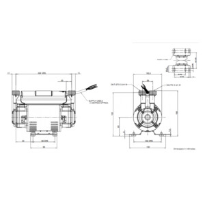 Showermate Eco: Shower Booster Pump 2.0 Bar Twin