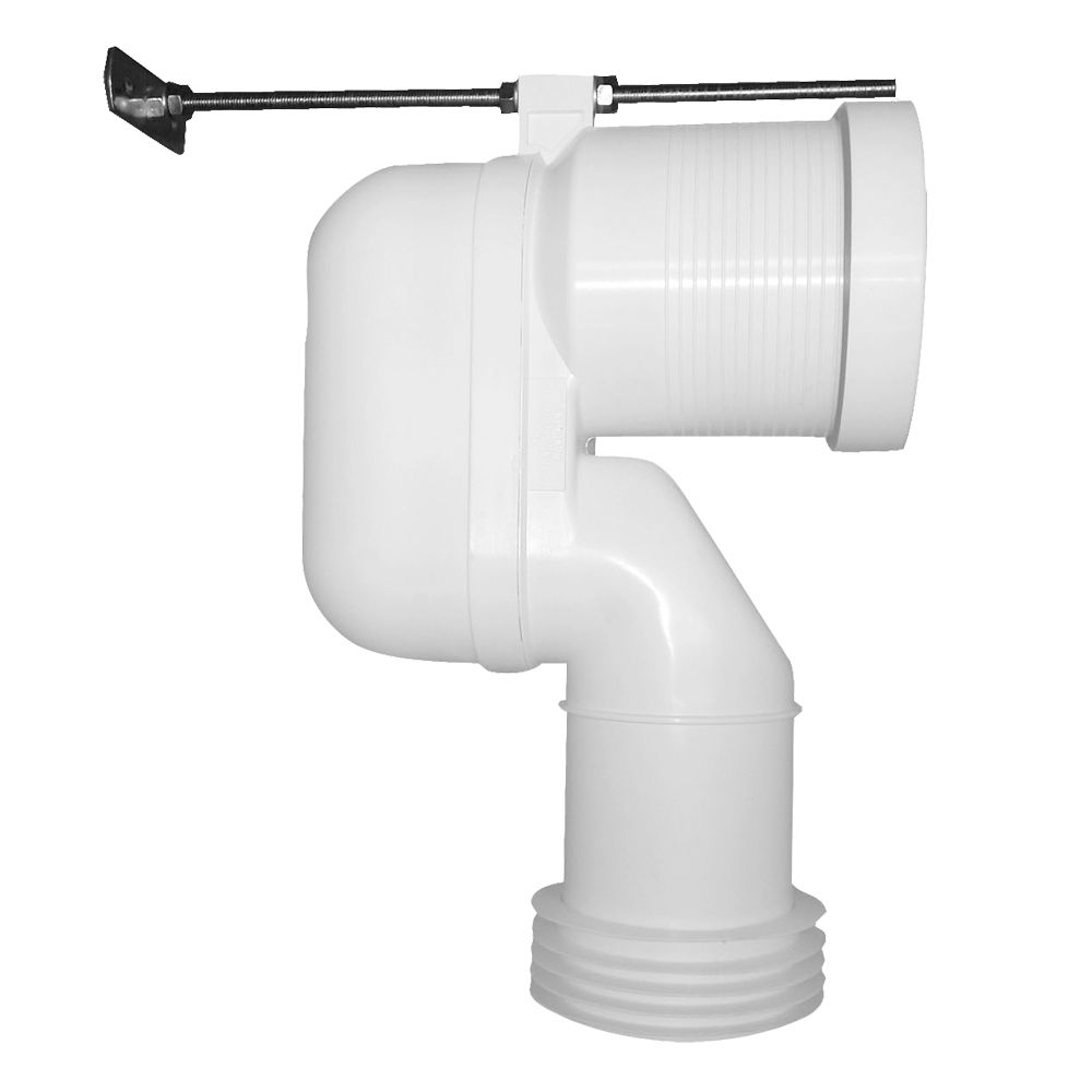 Duravit: Vario Connecting Bend For Vertical Outlet #8990250000