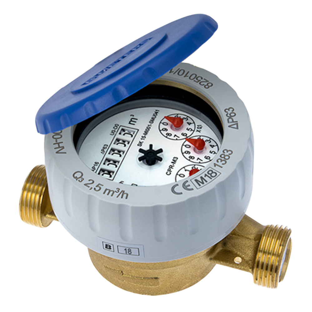 Residential Water Meter: Single Jet: DN20, 3/4in #CPR-M3/B2