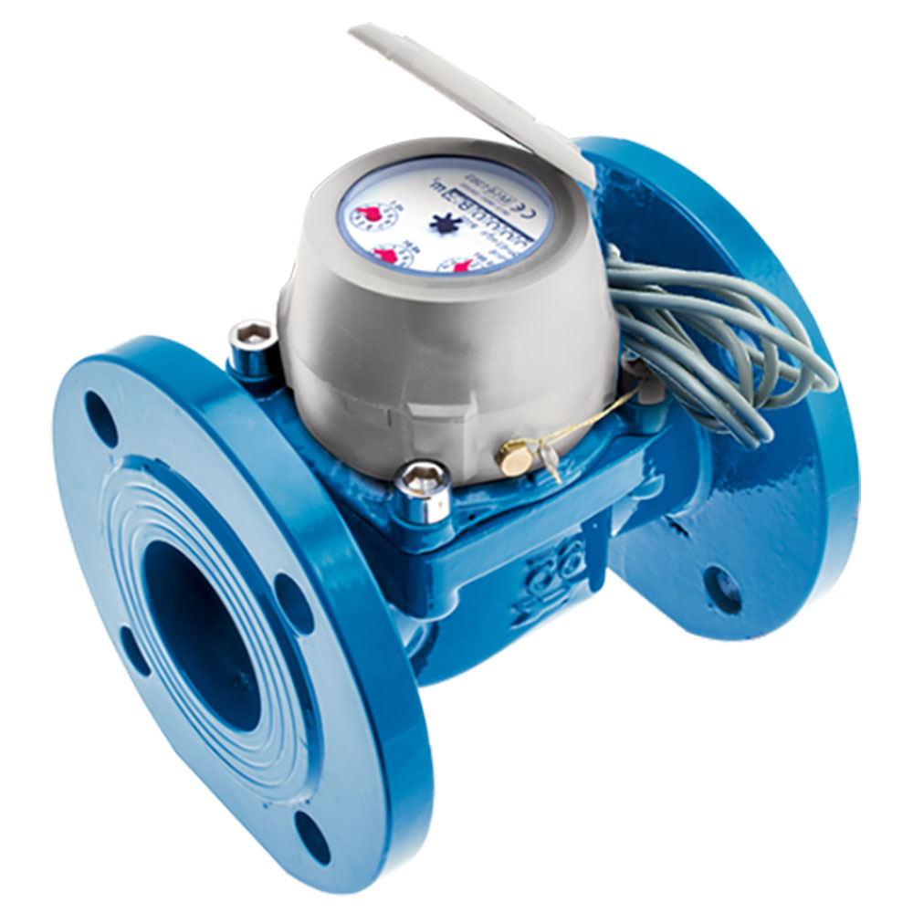Industrial Water Meter: Woltmann type For Cold Water #WDE-K40 DN50 T50 L200