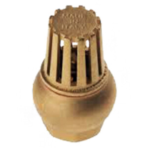 Foot Valve For Centrifugal And Self Priming Pumps; 1.25Inch Brass