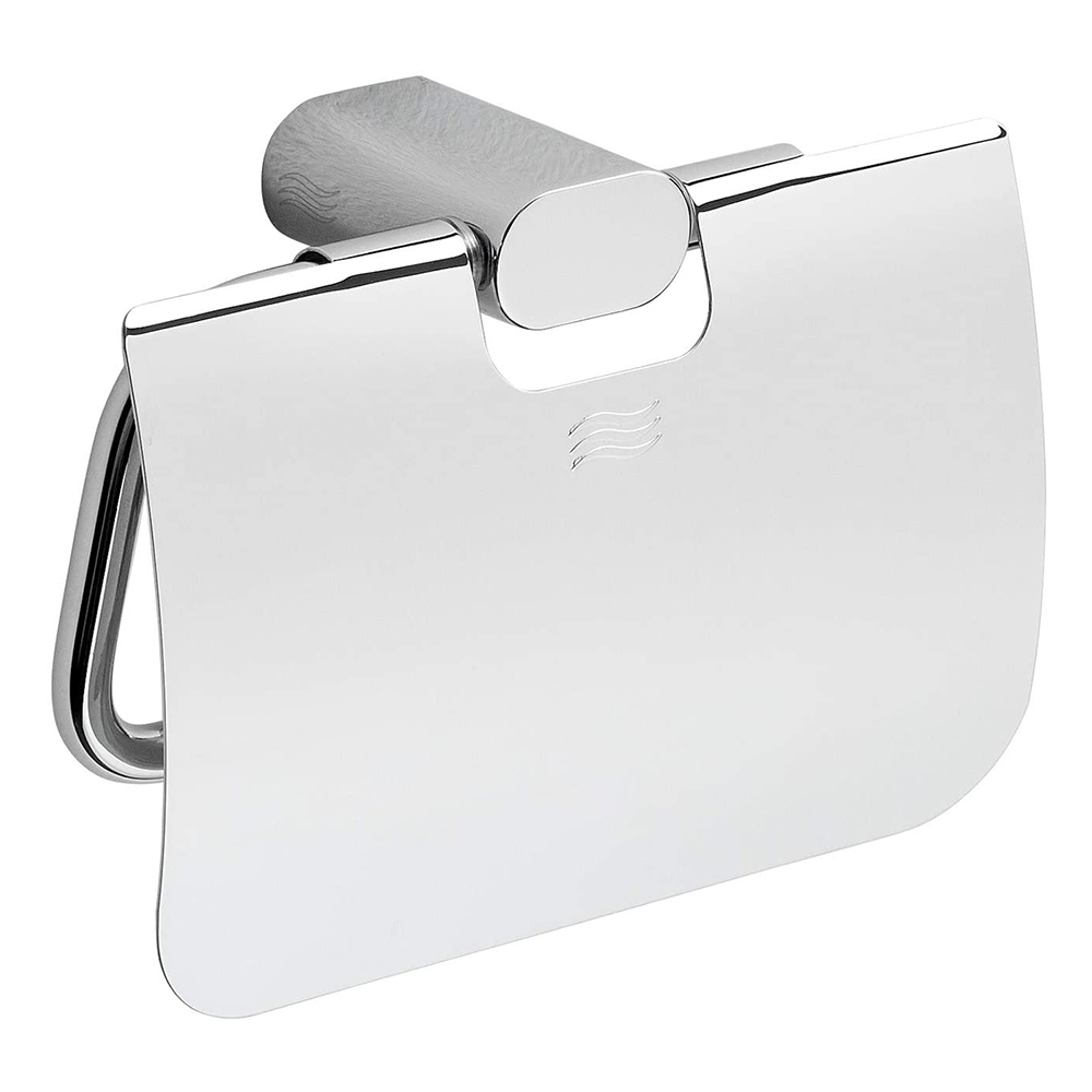 Inda: Toilet Paper Holder With Cover C.P #A20260CR