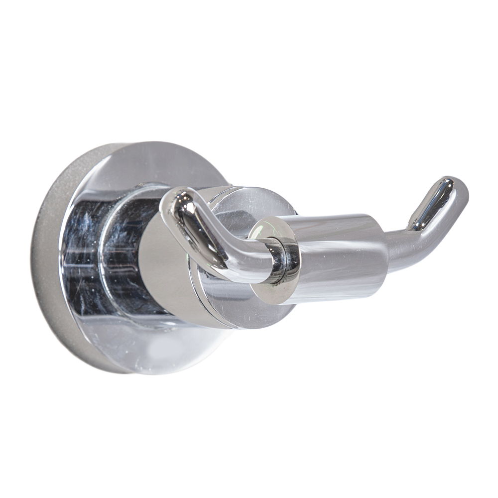 Robe Hook (Double) : Chrome Plated - T&C