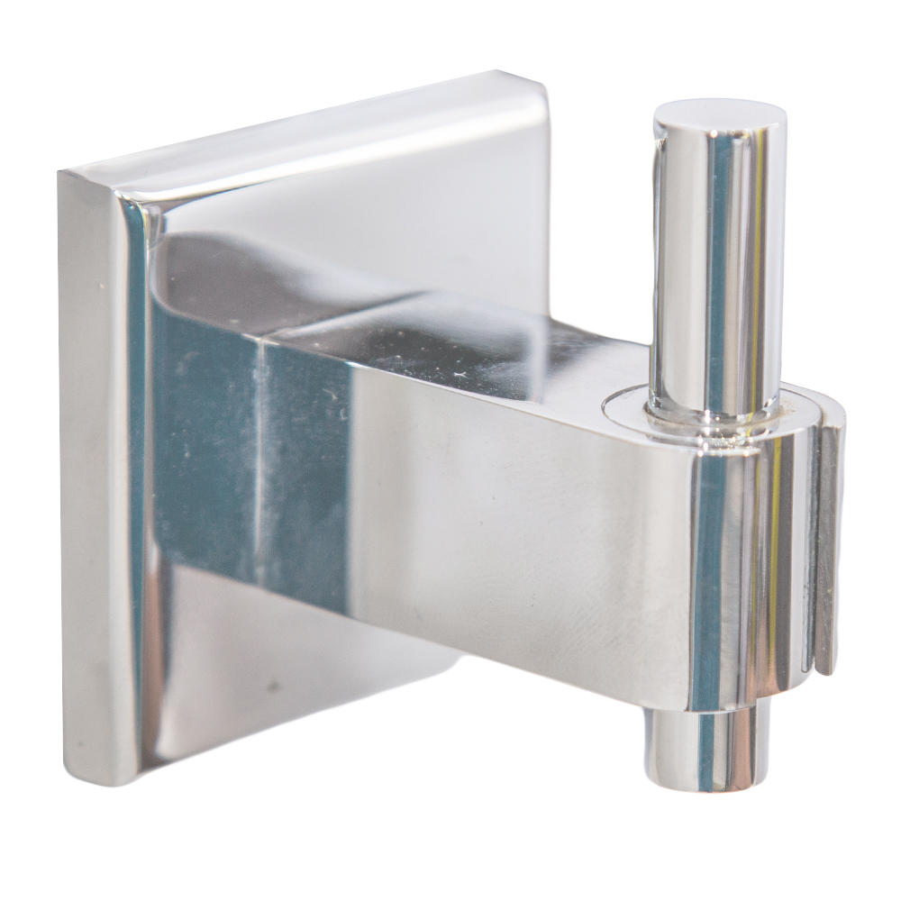 Robe Hook (Double) , Chrome Plated