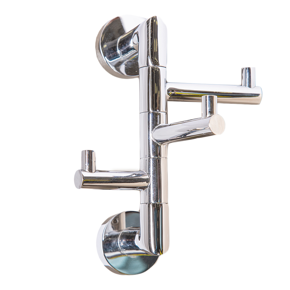 Robe Hook (Double) : Chrome Plated - T&C