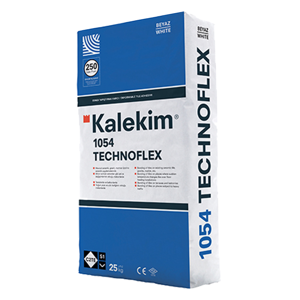 Kalekim Technoflex 1054 Tile Adhesive: Grey: 25kg bag