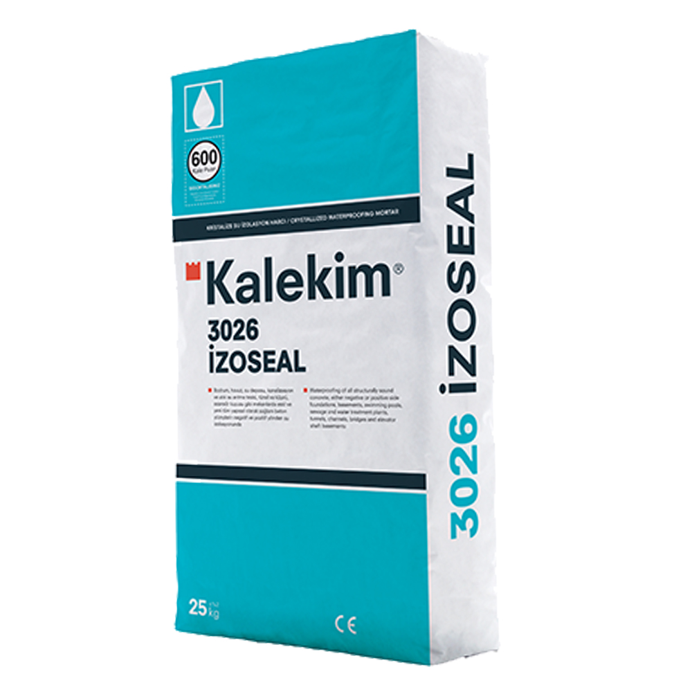 Kalekim: Izoseal 3026 Cristallized Waterproofing powder 25kg