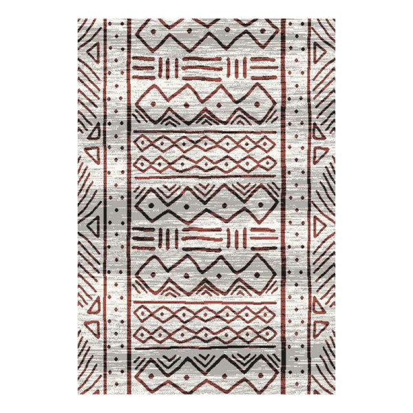 SAHAN: Super Soft Frieze 4200 Carpet Rug: (160x230)cm, White Terra