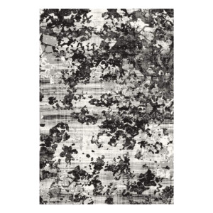 SAHAN: Super Soft Frieze 4200 Carpet Rug: (160x230)cm, White Anthracite