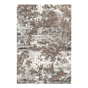 SAHAN: Super Soft Frieze 4200 Carpet Rug: (200x290)cm, White Brown