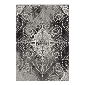 SAHAN: Super Soft Frieze 4200 Carpet Rug: (200x290)cm, Anthracite White