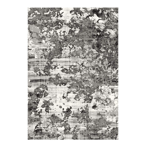 SAHAN: Super Soft Frieze 4200 Carpet Rug: (240x340)cm, White Grey