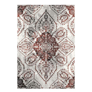 SAHAN: Super Soft Frieze 4200 Carpet Rug: (240x340)cm, White Terra