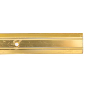 Gold 8ft : LinoEdge Carpet Flat-Bar #8448.120