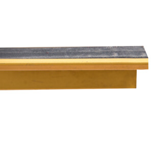 Gold, 8.8ft, Staircase nosing : Carpet Naplock