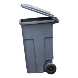 TopTank : Garbage Bin With Wheels, 240 Litres With Handle