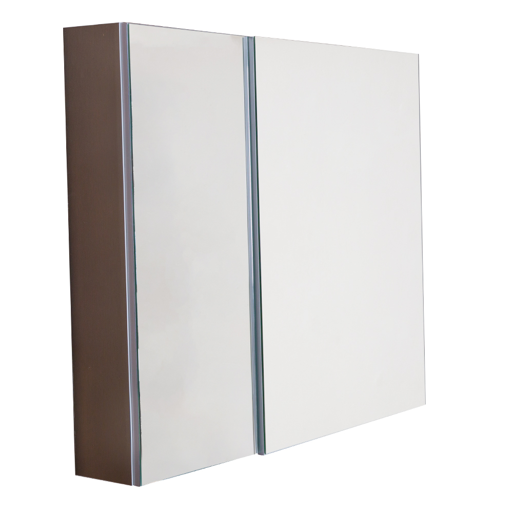 COYCAMA FLASH: Metallized Mirror Cabinet; 2-Doors, 70x80cm
