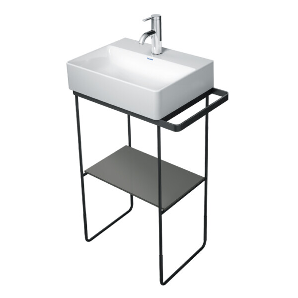 Duravit: Safety Glass For Metal Consoles For DuraSquare Wash Basin 073245, Flannel Grey #0099668700